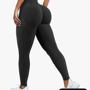High-Waist Sculpting Leggings - Black